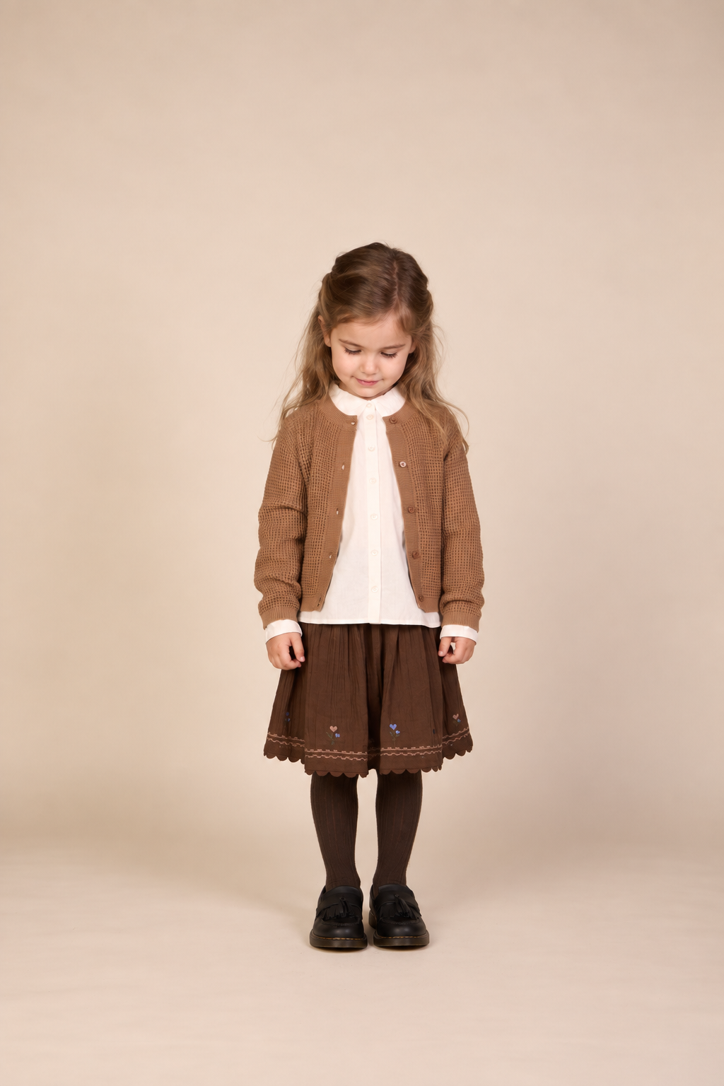Baumwoll-Strickjacke - Kids - Coconut | 101271 Katie