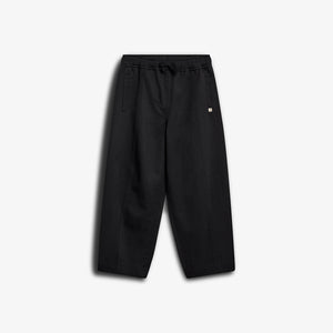 Barrel Leg Tencel Hose - Tween - Black | 100133