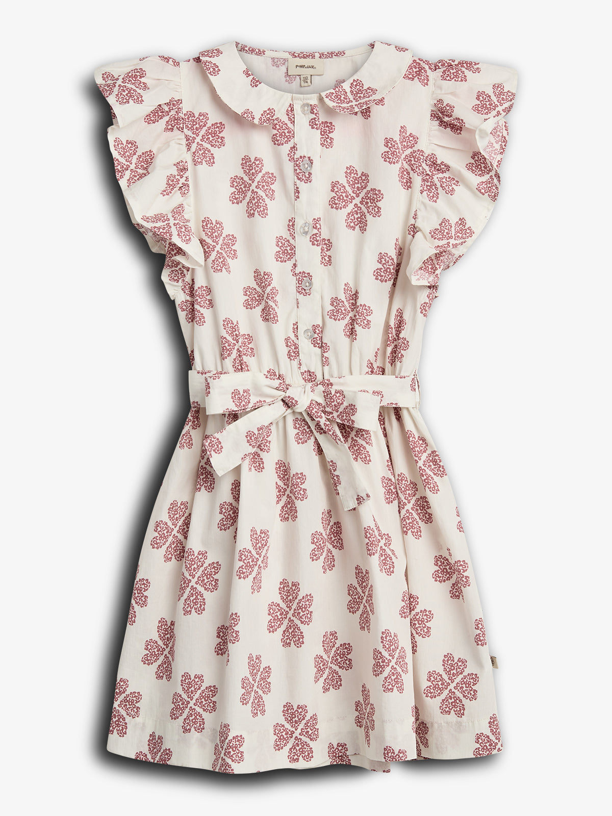Herzdruck Hemdkleid - Off White / Blush | 100236 Cloe