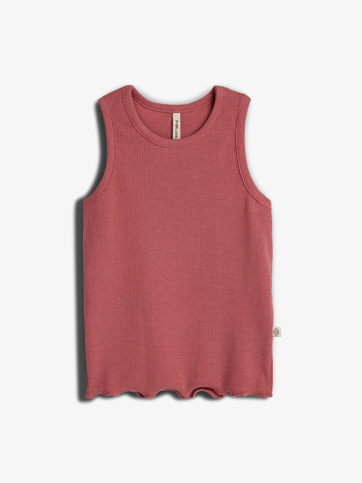 Modal-Ripp Ärmelloses Top - Blush | 100324 Fiona