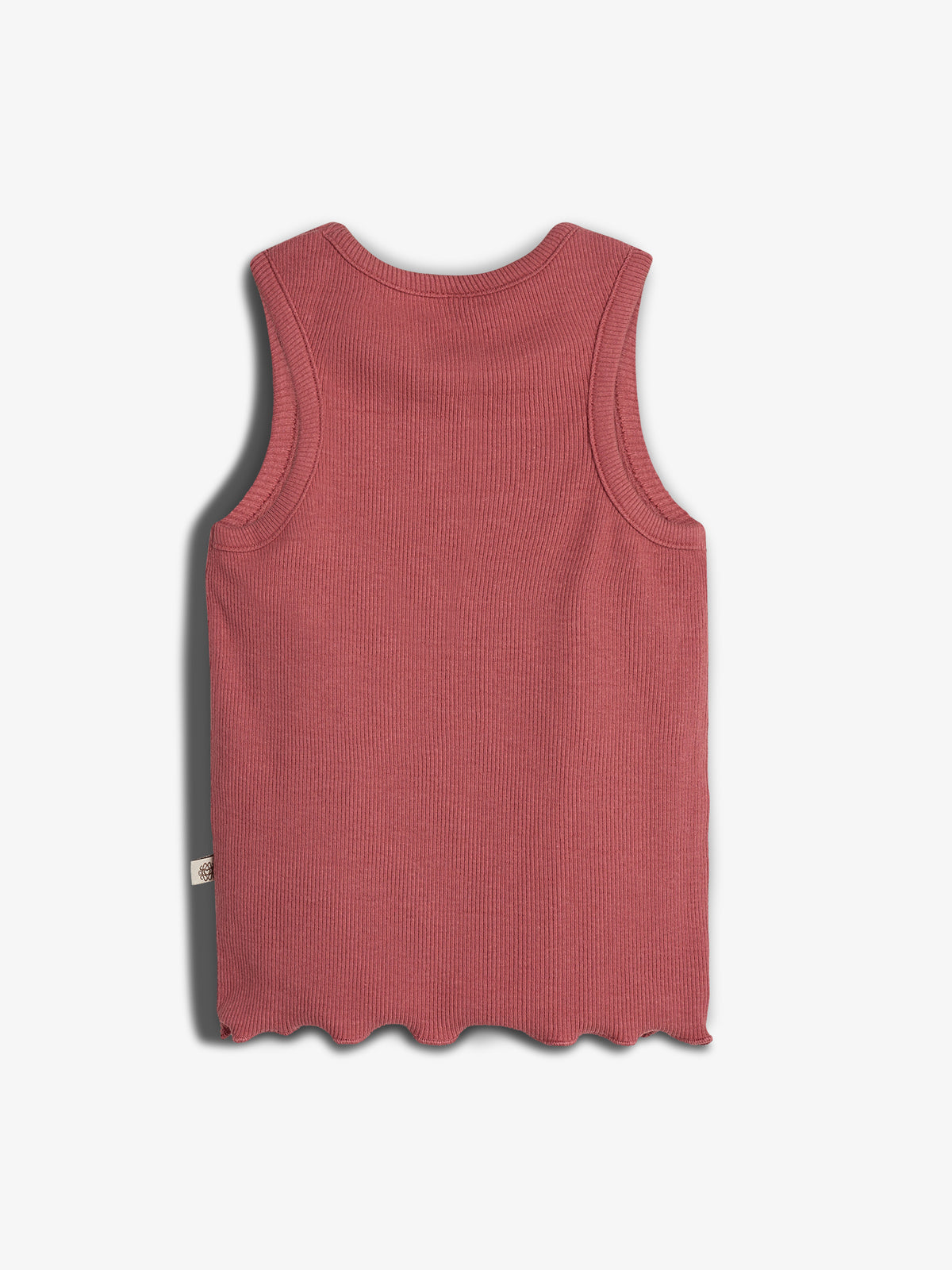Modal-Ripp Ärmelloses Top - Blush | 100324 Fiona