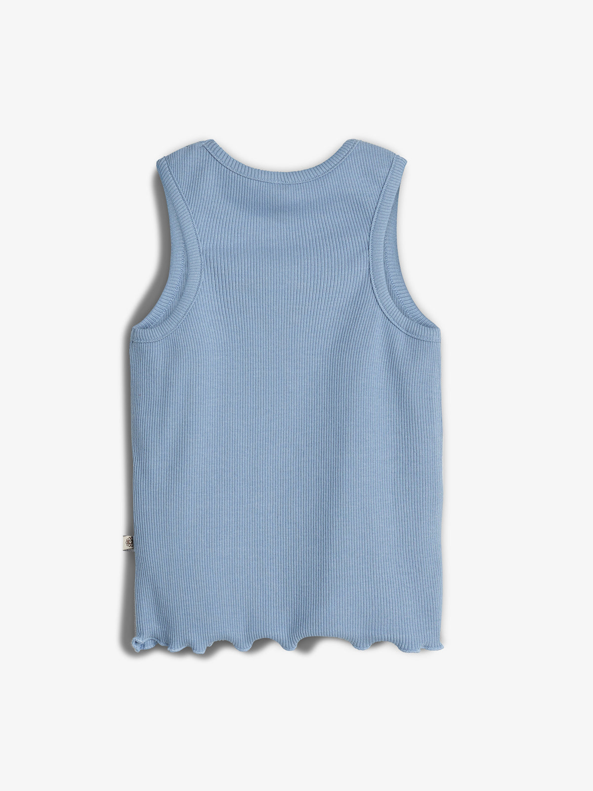 Modal-Ripp Ärmelloses Top - Blue | 100326 Fiona