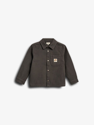 Canvas Overshirt - Tween - Dark Grey | 100346 Dereck