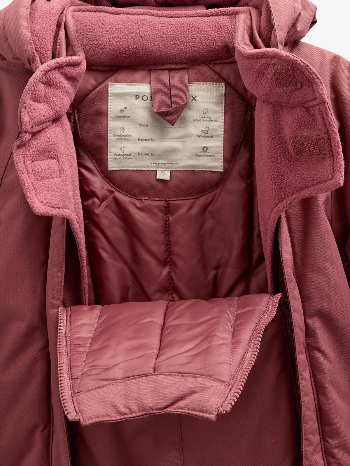 Schneeanzug mit doppeltem Reißverschluss - Kids - Vintage Red | 100518 Calgary