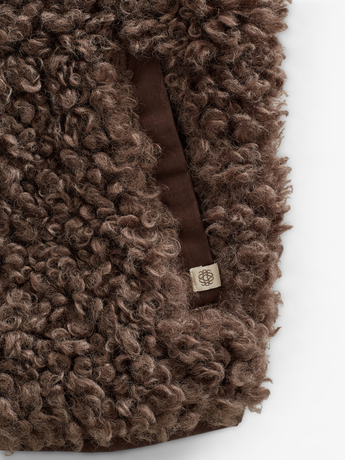 Kunstpelz-Weste - Tween - Chocolate | 100553 Ellie