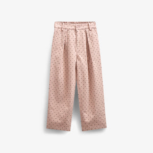Twill-Hose mit Punkten - Kids - Rose | 100612 Iris