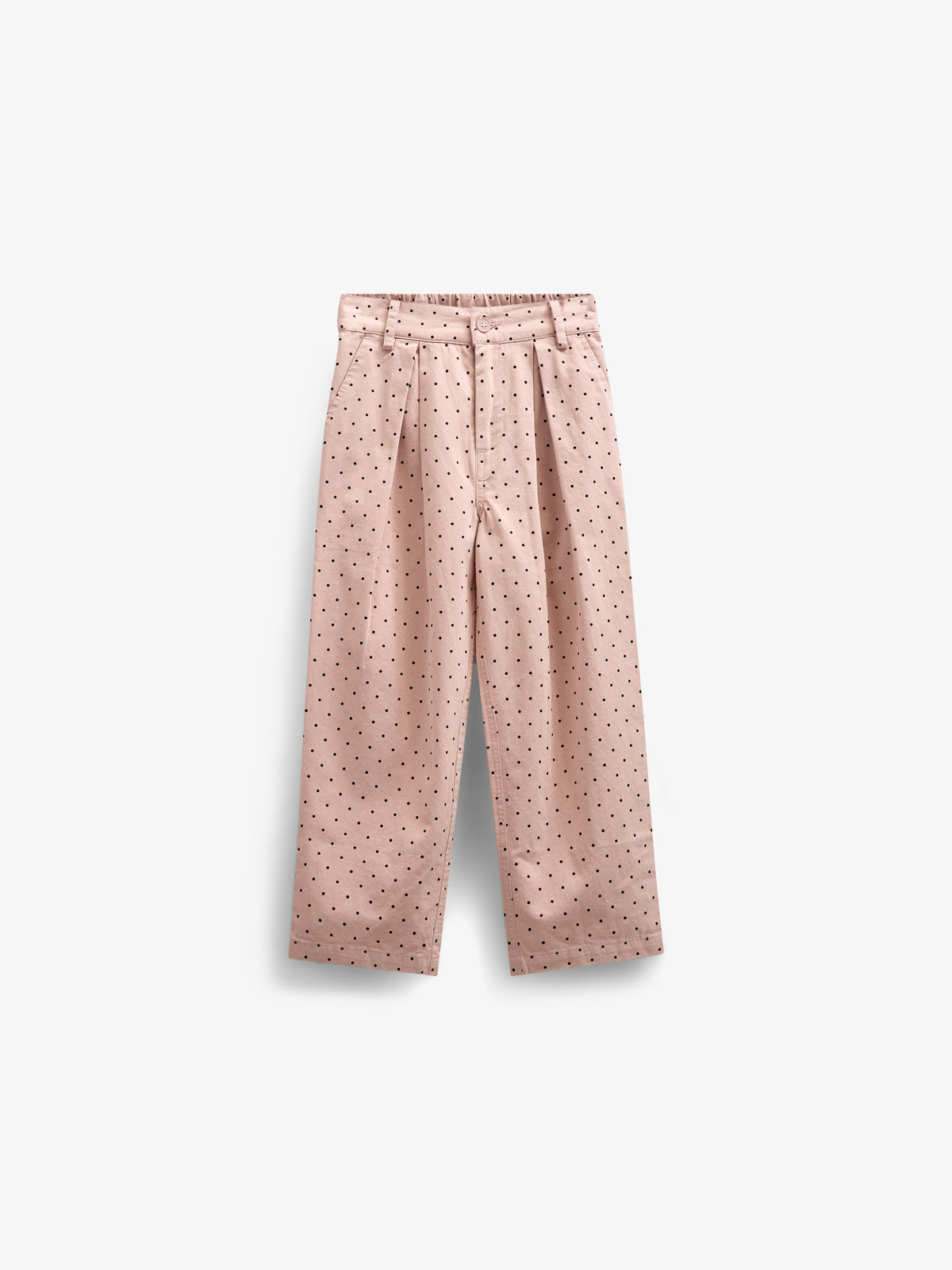Twill-Hose mit Punkten - Kids - Rose | 100612 Iris
