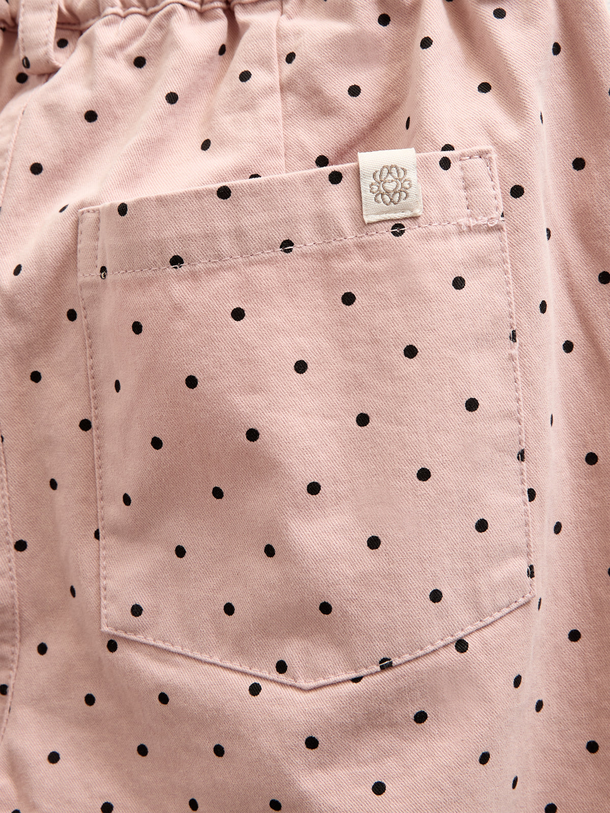 Twill-Hose mit Punkten - Tween - Rose | 100613 Iris
