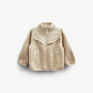 Teddyjacke mit Reißverschluss und Rüschen - Tween - Nature | 100639 Madison