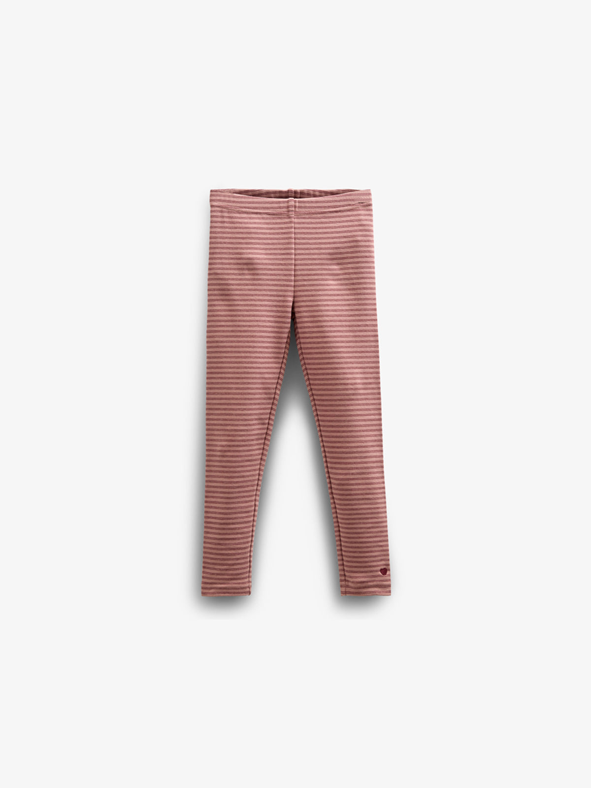 Gestreifte Jersey-Leggings - Kids - Rose Stripe | 100654 Elise
