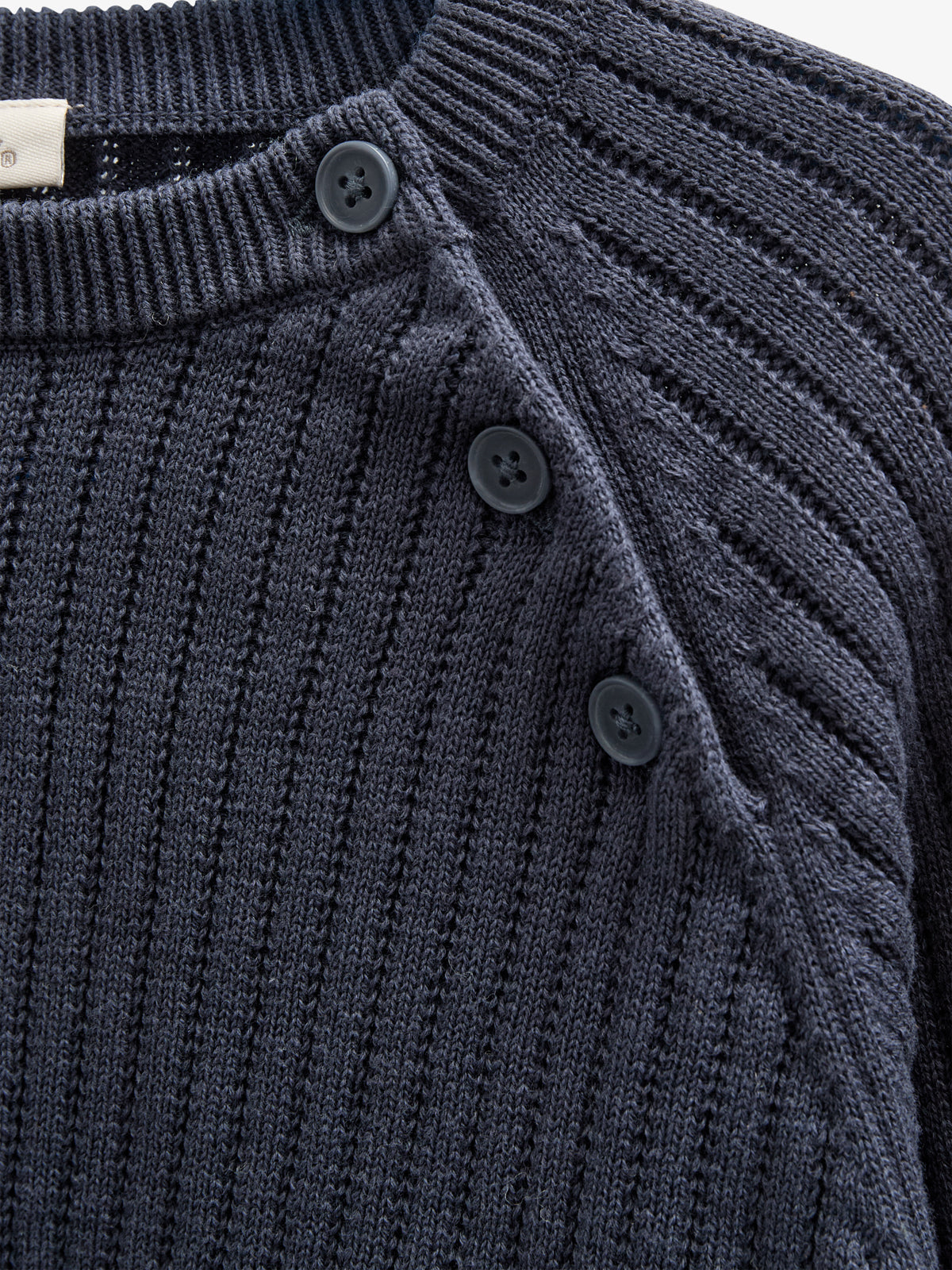 Baumwollstrickpullover - Kids - Navy | 100693 Jett