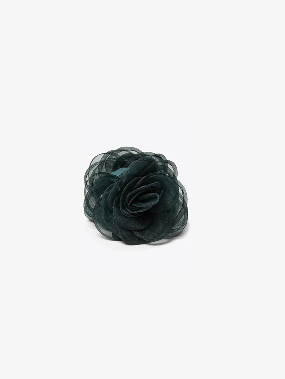 Rosen-Haarspange - All - Dark Green | 100711 Rosie