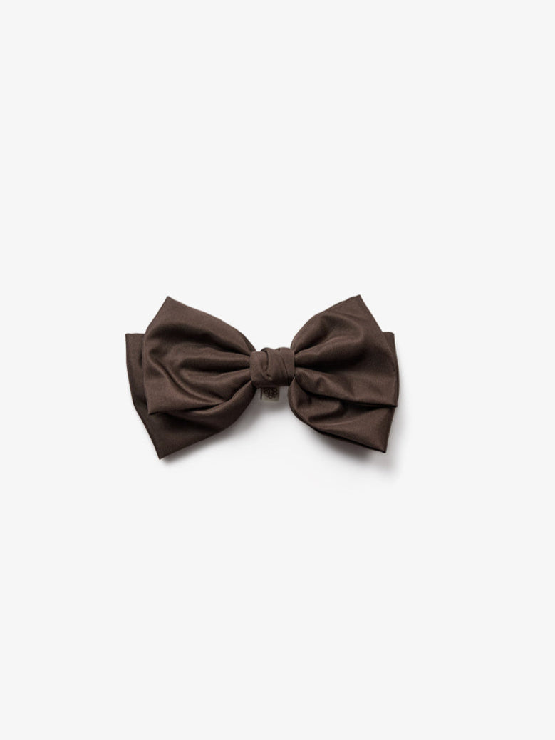 Klick-Haarschleife - All - Chocolate | 100743 Bowie