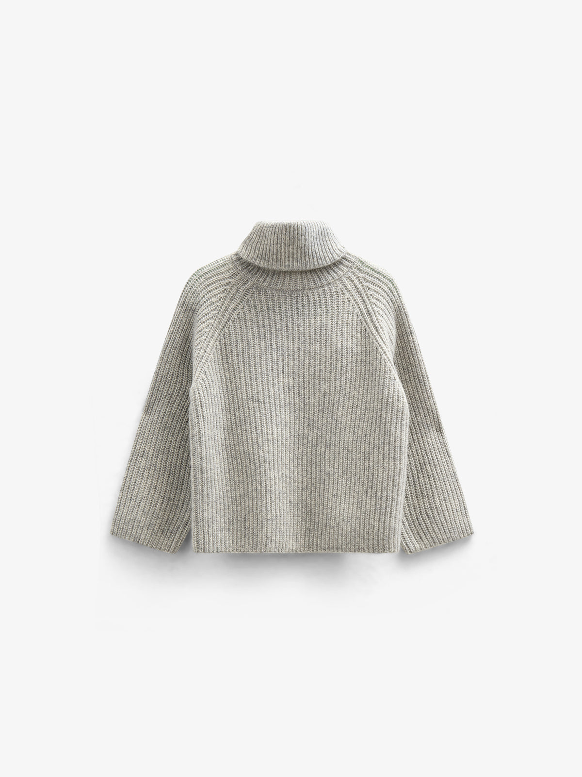 Woll Mix-Pullover - All - Grey Melange | 100757 Grace