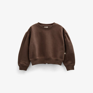 Sweatshirt mit Schleifendetail - Tween - Chocolate | 100815 Ruth