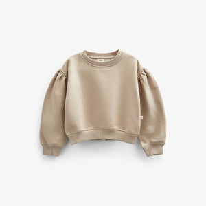 Sweatshirt mit Schleifendetail - Kids - Caffe Latte | 100816 Ruth