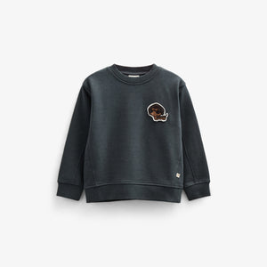 Sweatshirt mit Rundhalsausschnitt - Kids - Forest Green Melange | 100892 Justin