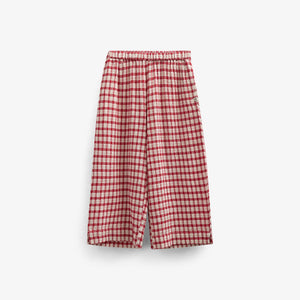 Karierte Baumwollhose - Tween - Cherry Red | 100907 Bonnie