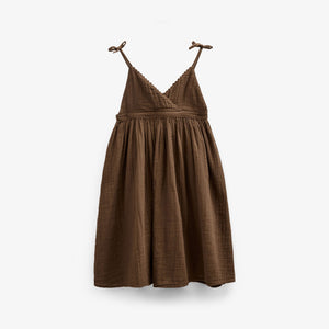 Gaze-TrΓ€gerkleid - Tween - Dark Brown | 100910 Jasmine