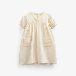 Gaze Kleid - Kids - Off White | 100914 Jasmine