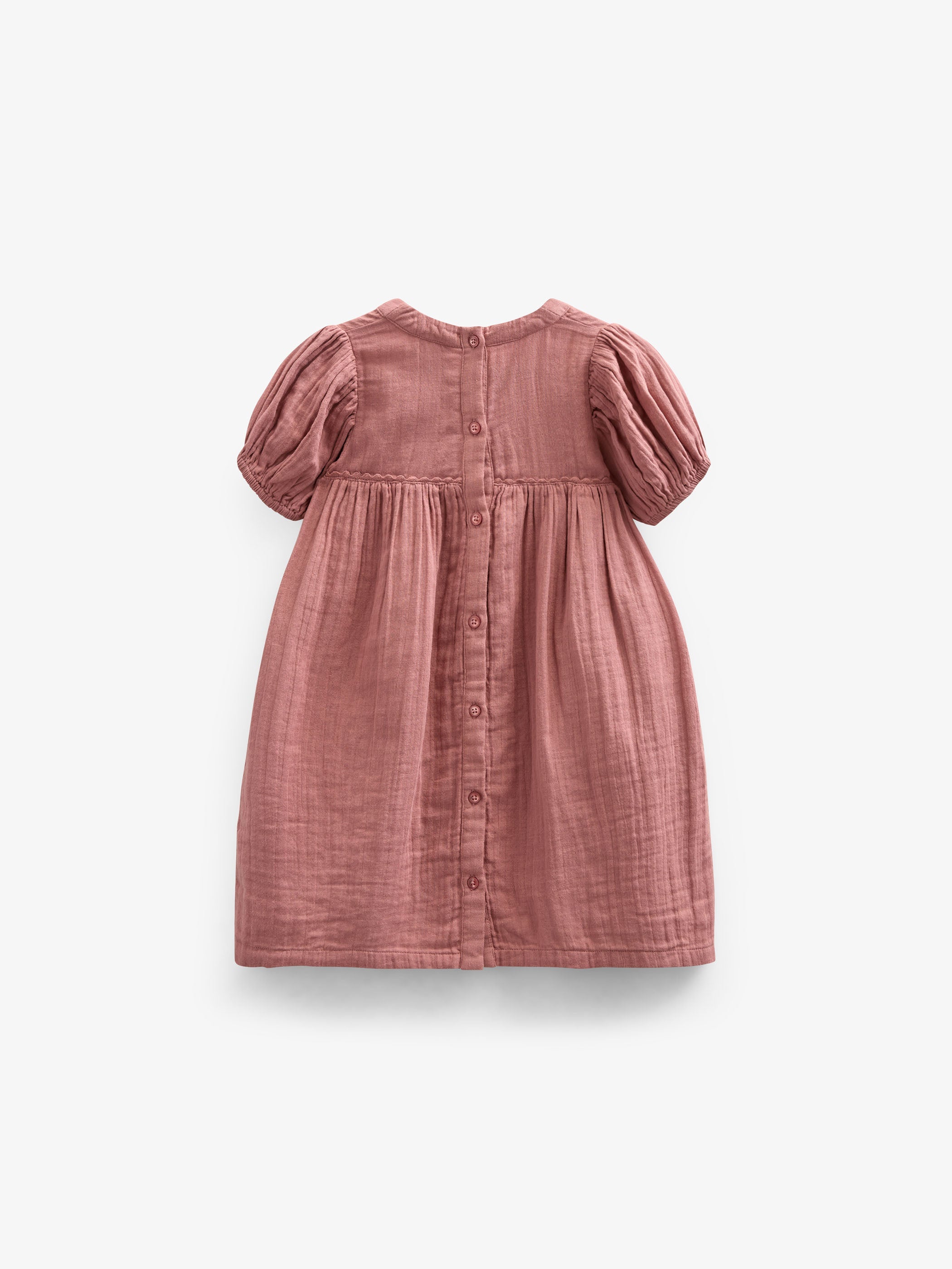 Gaze Kleid - Kids - Old Rose | 100915 Jasmine