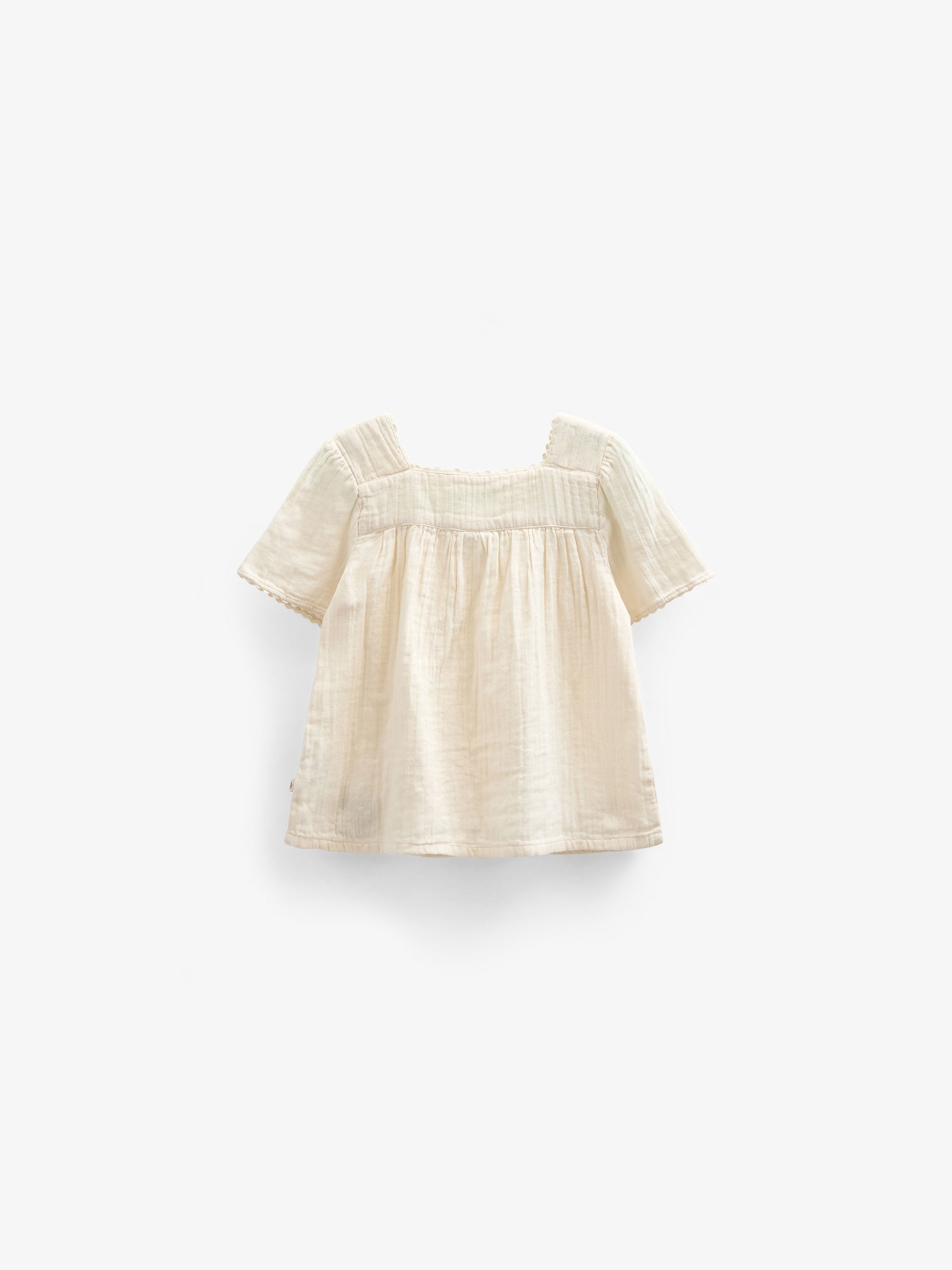 Gaze Kurzarmbluse - Kids - Off White | 100918 Jasmine