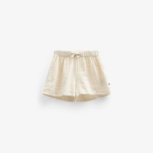 Gaze Shorts - Kids - Off White | 100924 Jasmine