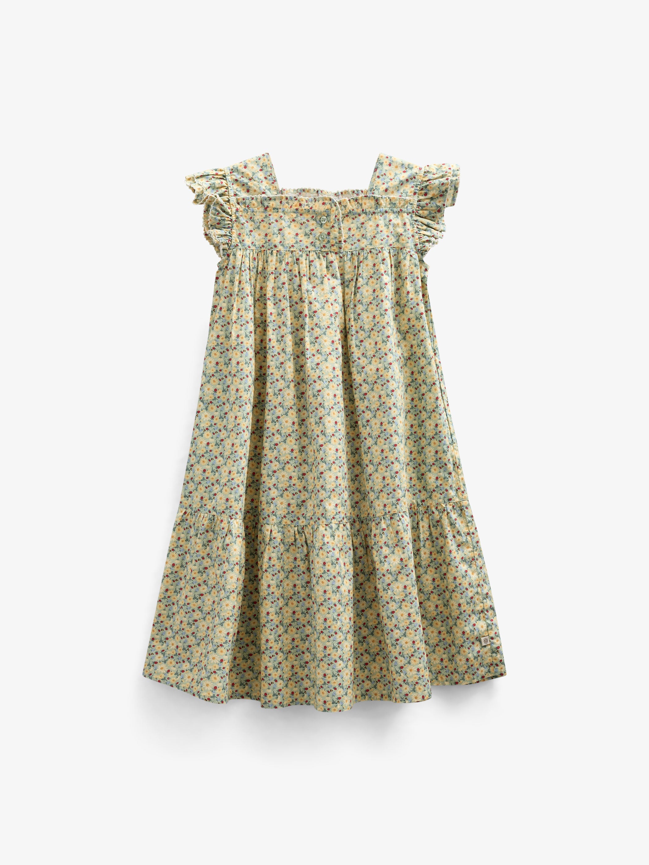 Geblümtes Popeline-Kleid - Tween - Green | 100963 Poppy