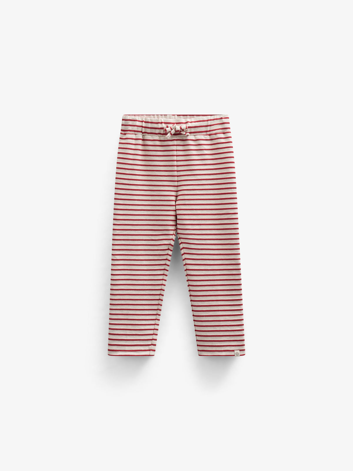 Gestreifte Jerseyhose - Kids - Cherry Red | 100999 Emmie