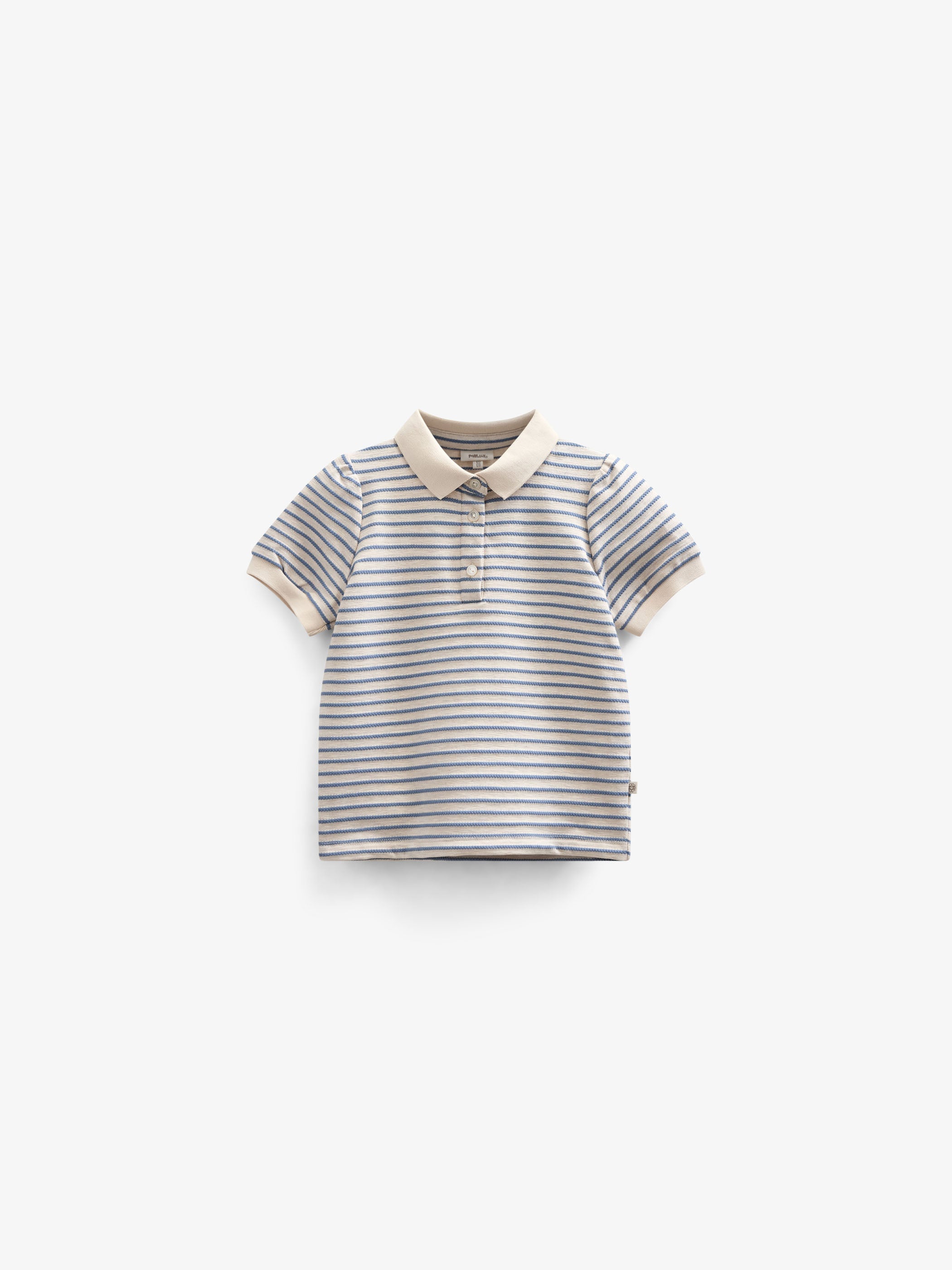 Gestreiftes Jersey-Poloshirt - Kids - Blue | 101006 Emmie
