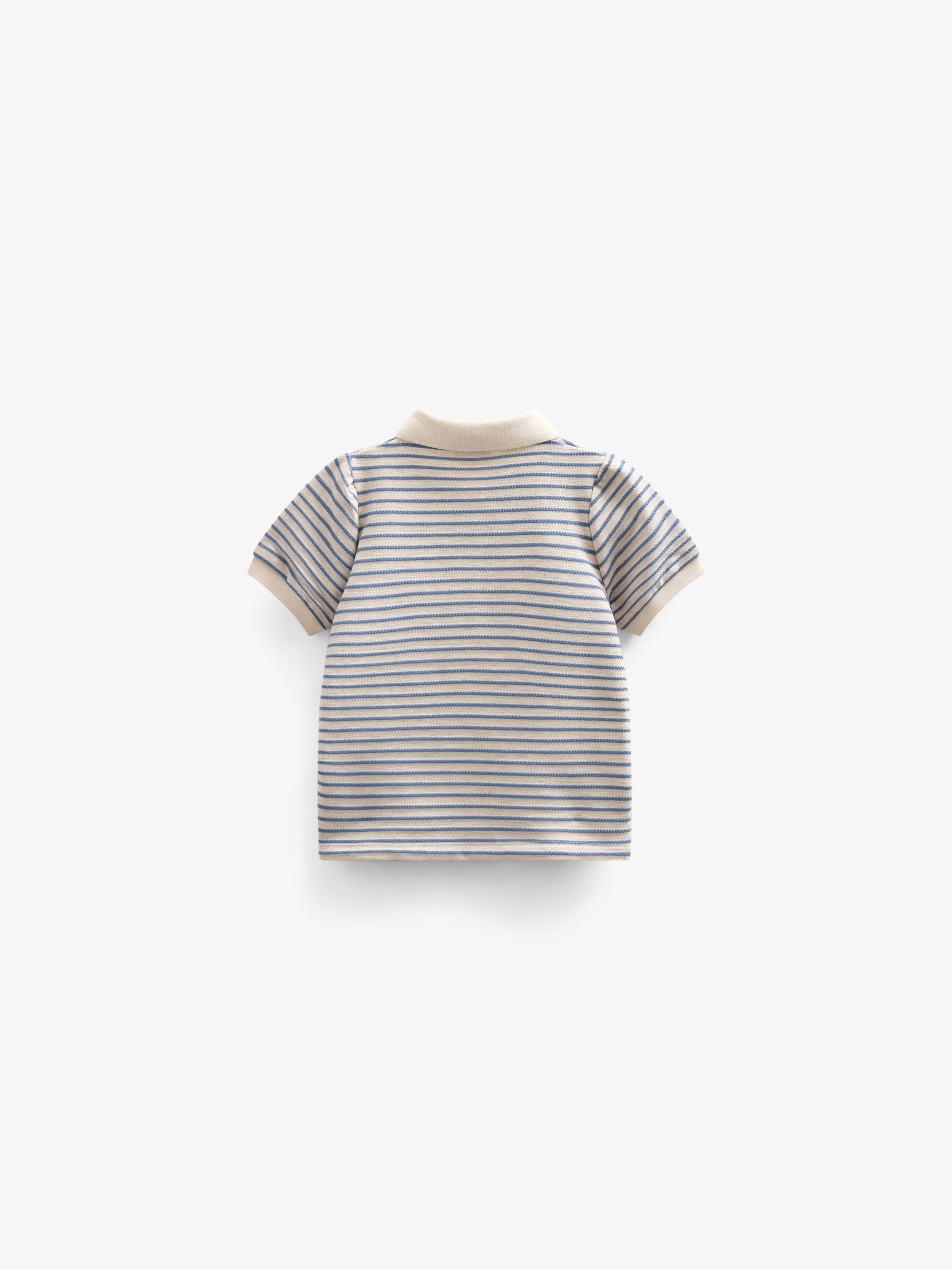 Gestreiftes Jersey-Poloshirt - Kids - Blue | 101006 Emmie