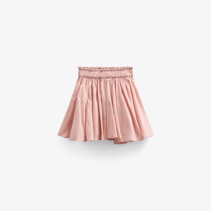 Baumwollrock mit Zick Zack Rüsche - Kids - Rose Tan | 101037 Alma
