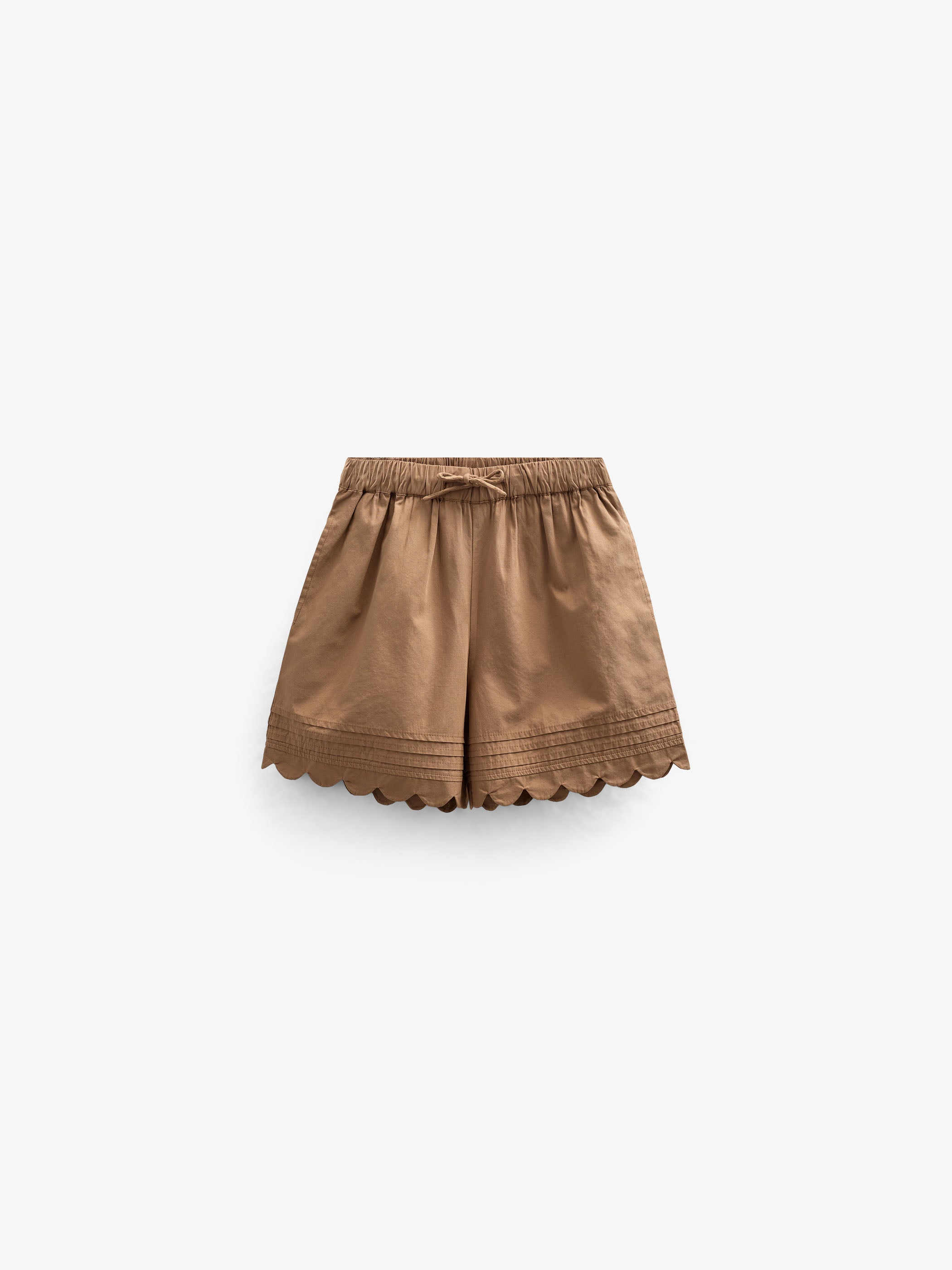 Popelineshorts mit Muschelkante - Tween - Coconut | 101075 Joy