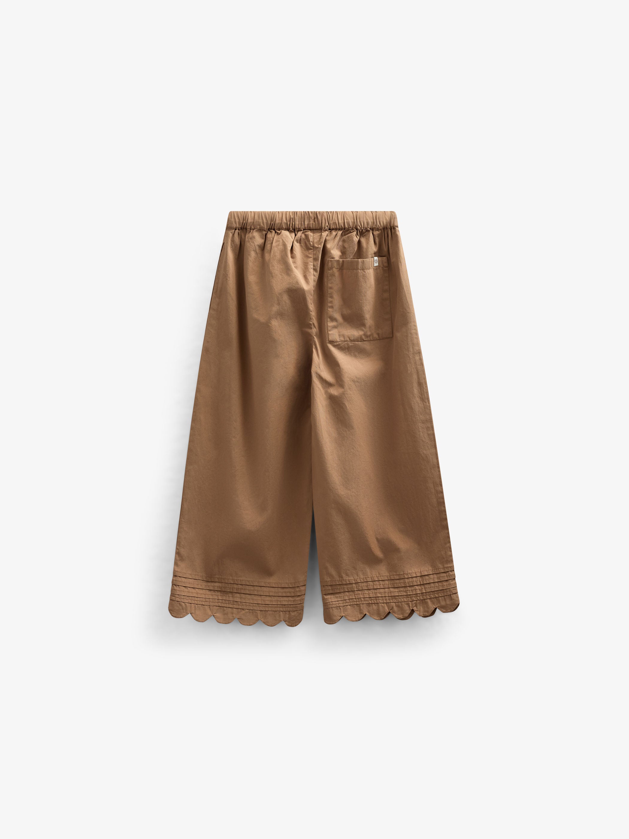 Popelinehose mit Muschelkante - Tween - Coconut | 101079 Joy