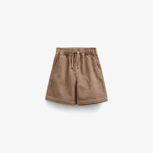 Pull-On Cord Shorts - Kids - Khaki | 101102 Tobias