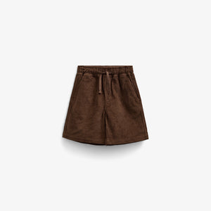Pull-On Cord Shorts - Tween - Dark Brown | 101105 Tobias