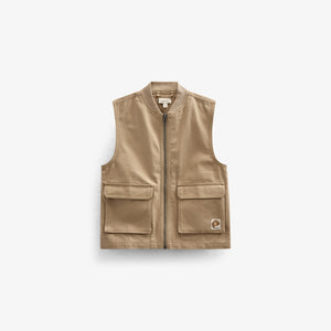 Canvas Cargo Weste - Kids - Khaki | 101128 Isack