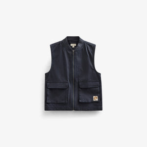 Canvas Cargo Weste - Kids - Navy | 101130 Isack