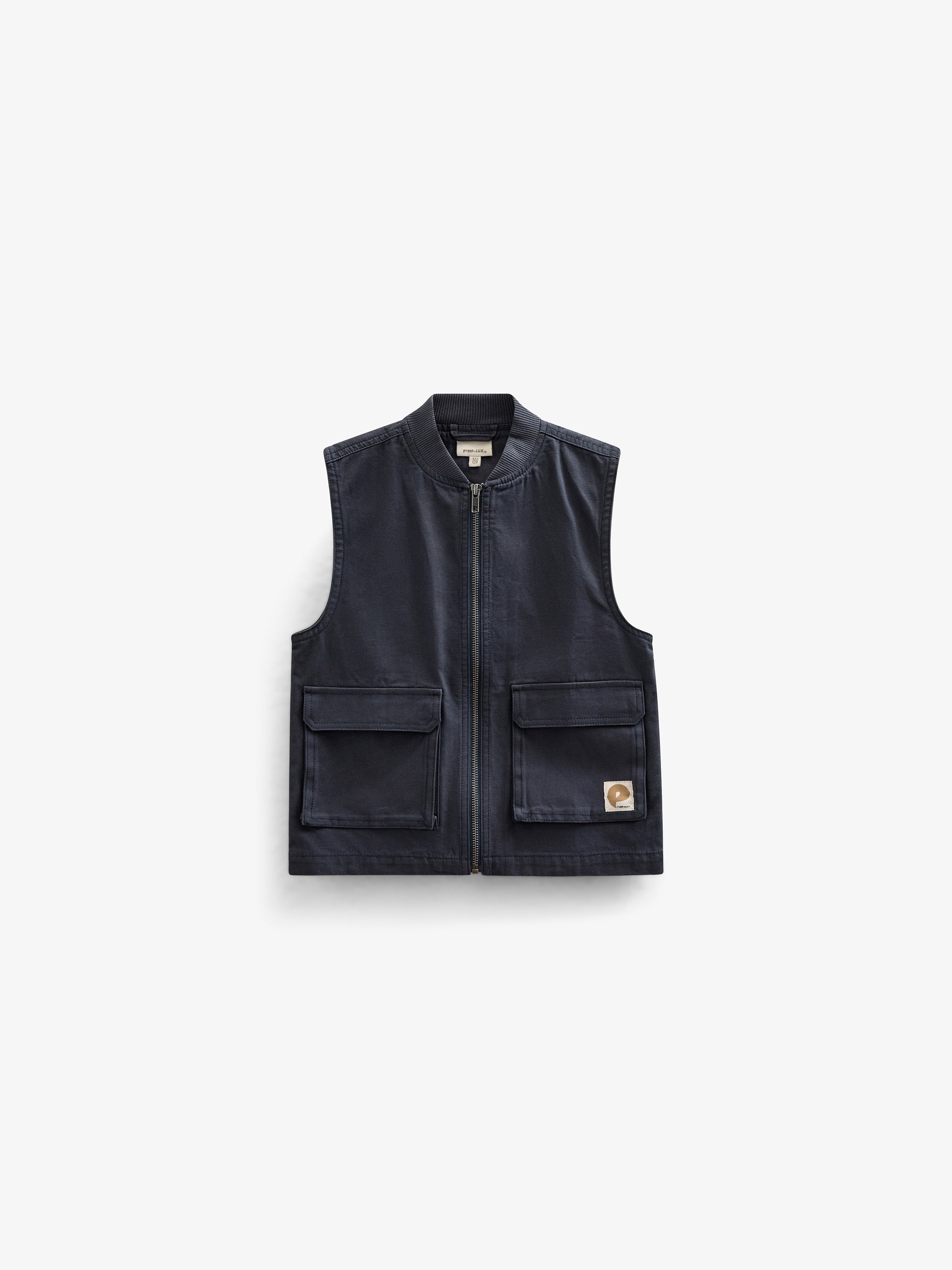 Canvas Cargo Weste - Kids - Navy | 101130 Isack