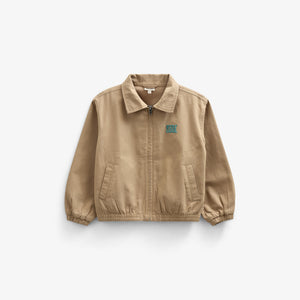 Canvas-Bomberjacke - Kids - Khaki | 101136 Isack
