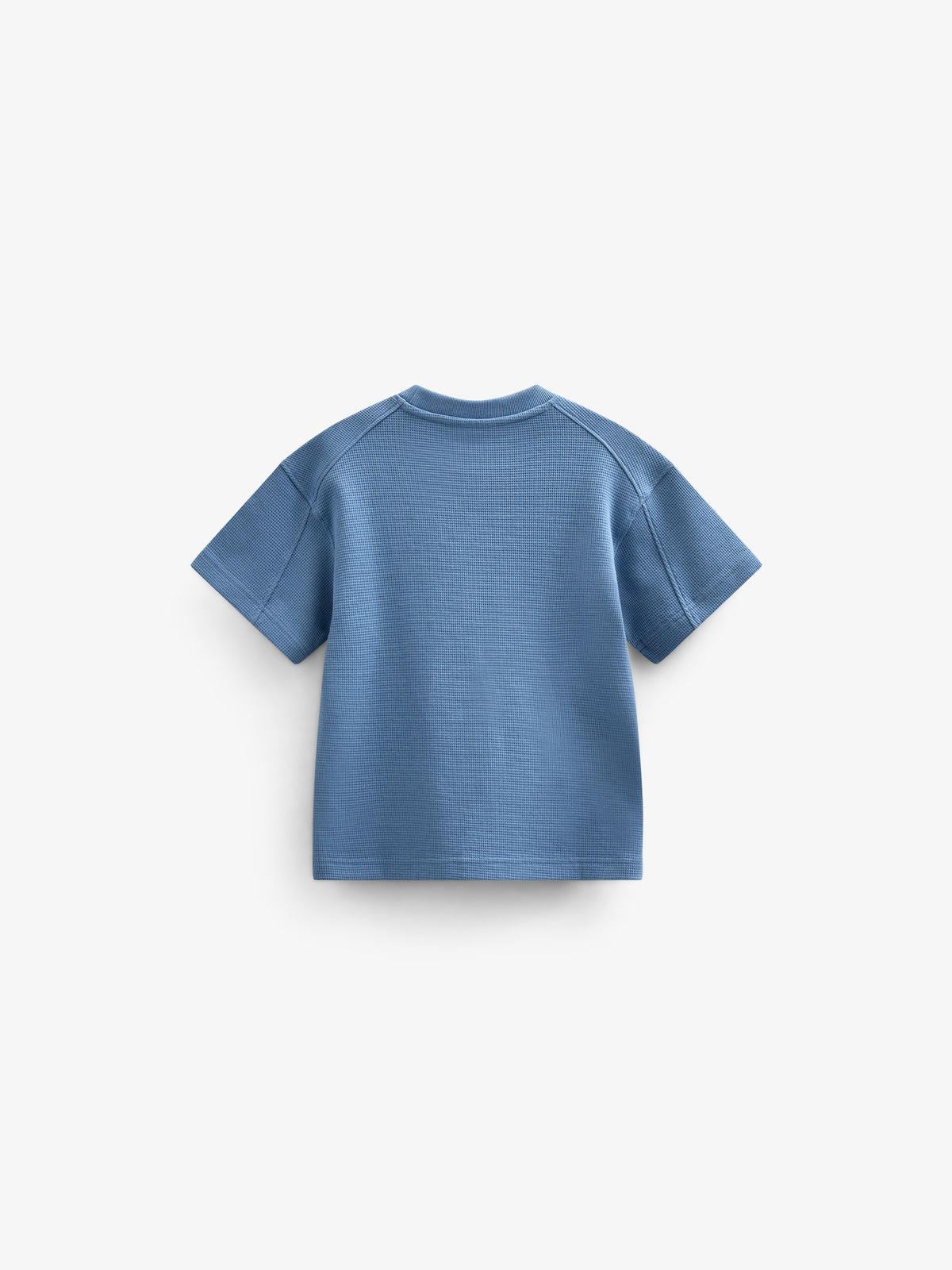 Waffel T-Shirt - Tween - Dusty Blue | 101151 Evan