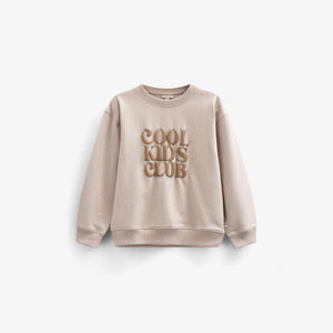 Crewneck-Sweatshirt - Kids - Nature melange | 101163 Nathan