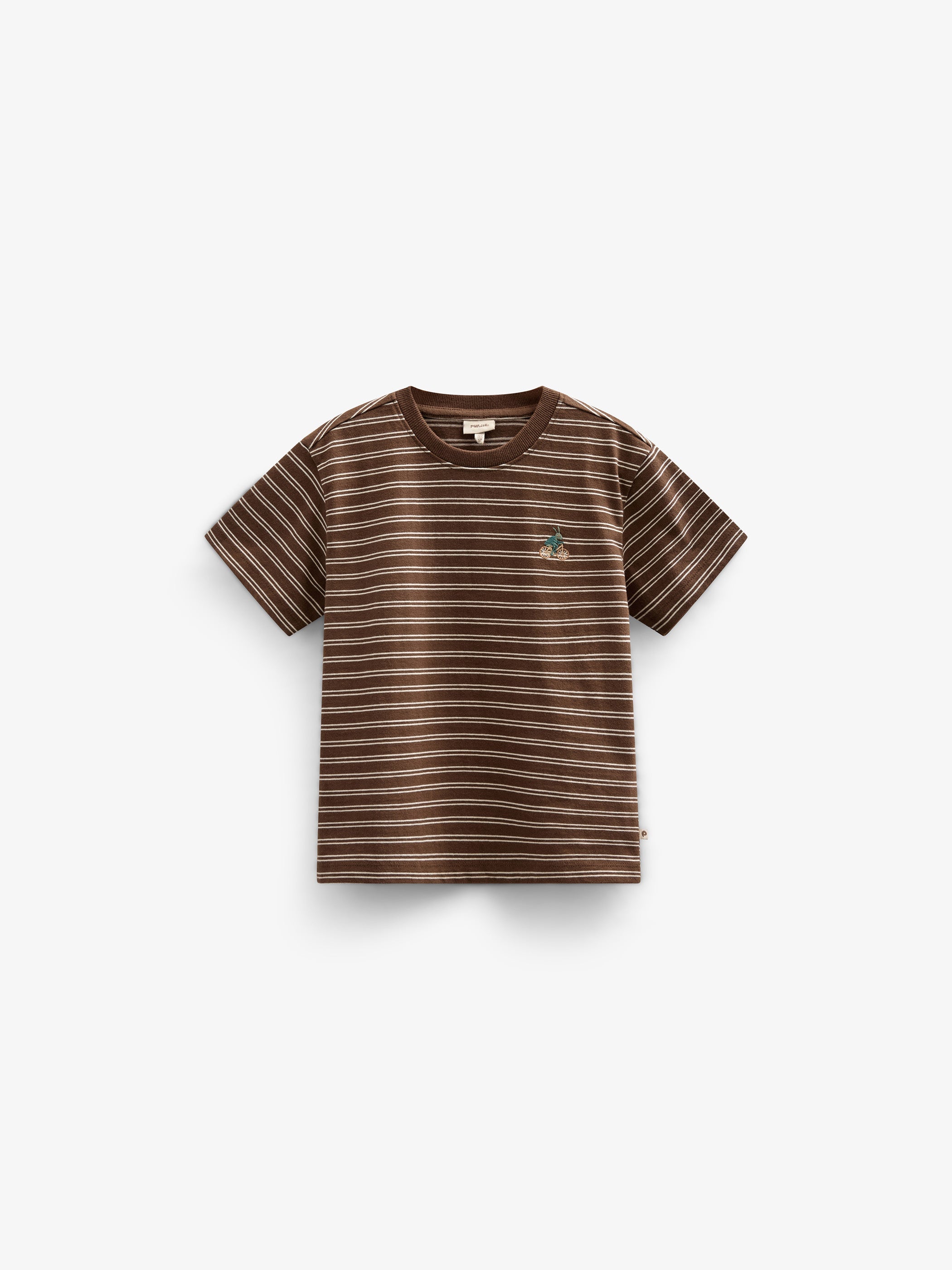 Gestreiftes T-Shirt - Kids - Dark Brown | 101177 Otto