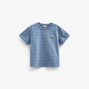 Gestreiftes T-Shirt - Kids - Dusty Blue | 101179 Otto