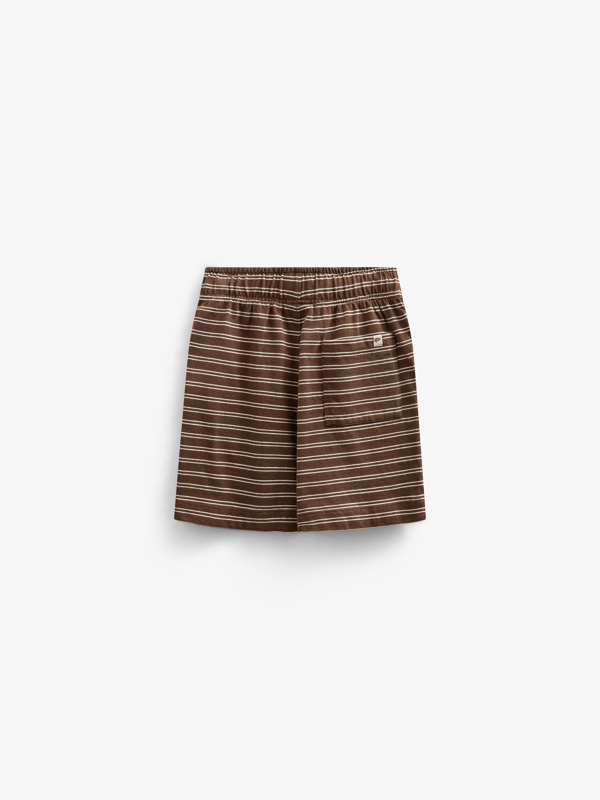 Gestreifte Jersey Shorts - Kids - Dark Brown | 101181 Otto