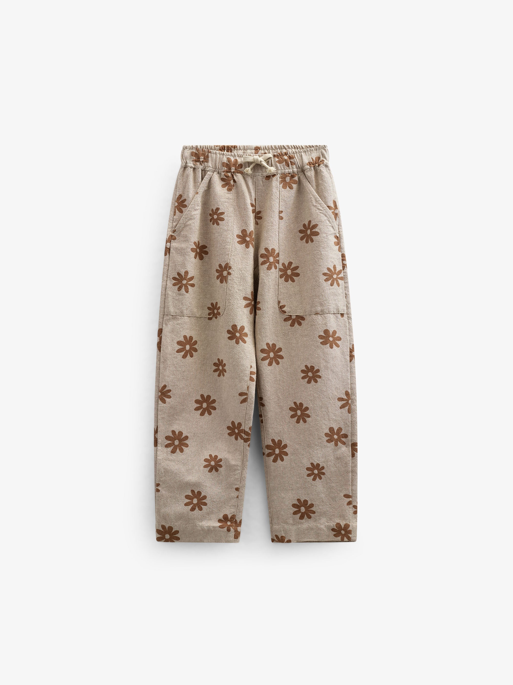 Bedruckte Baumwollhose - Tween - Sand | 101208 Molly
