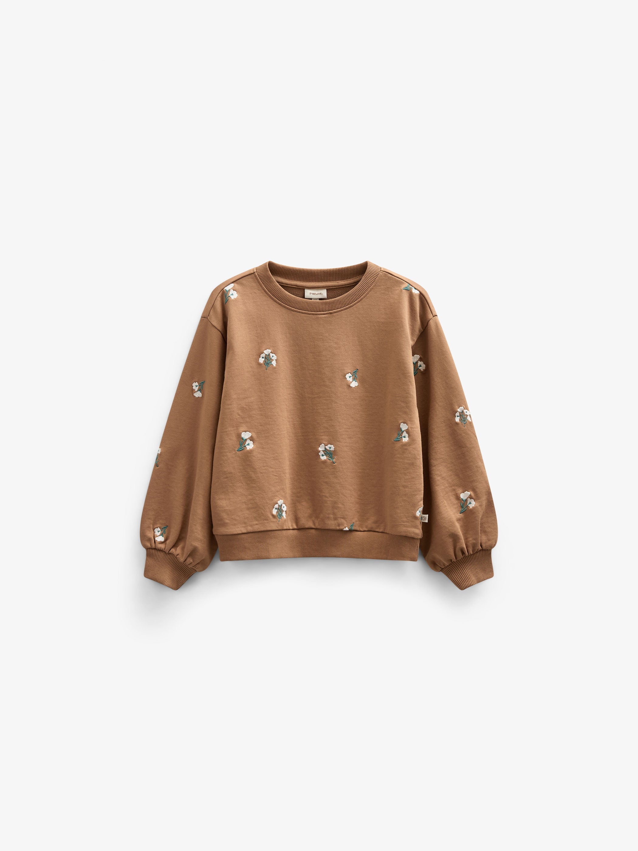 Besticktes Crewneck Sweatshirt - Kids - Coconut | 101213 Kimber