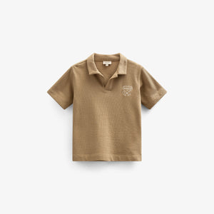 Strukturiertes Jersey-Poloshirt - Tween - Khaki | 101218 Sonny
