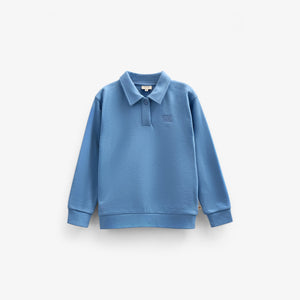 Polo-Sweatshirt - Tween - Dusty Blue | 101254 Carter