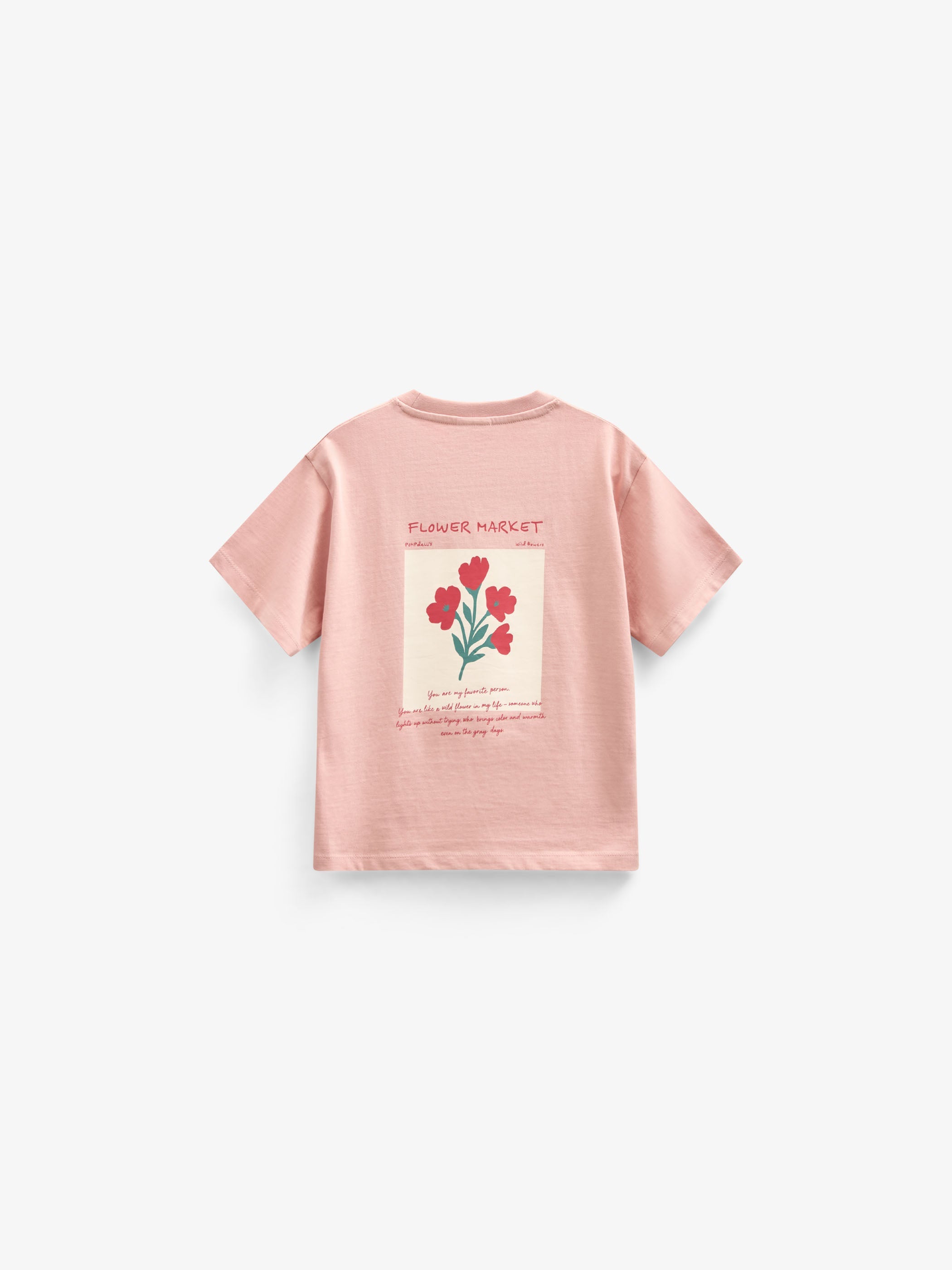 T-Shirt mit Blumenmuster - Tween - Powder Rose | 101293 Elsa